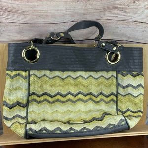 Steve Madden Large Chevron Bucket Bag